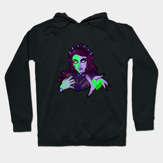 Gothic Lady Hoodie by LinDemonic